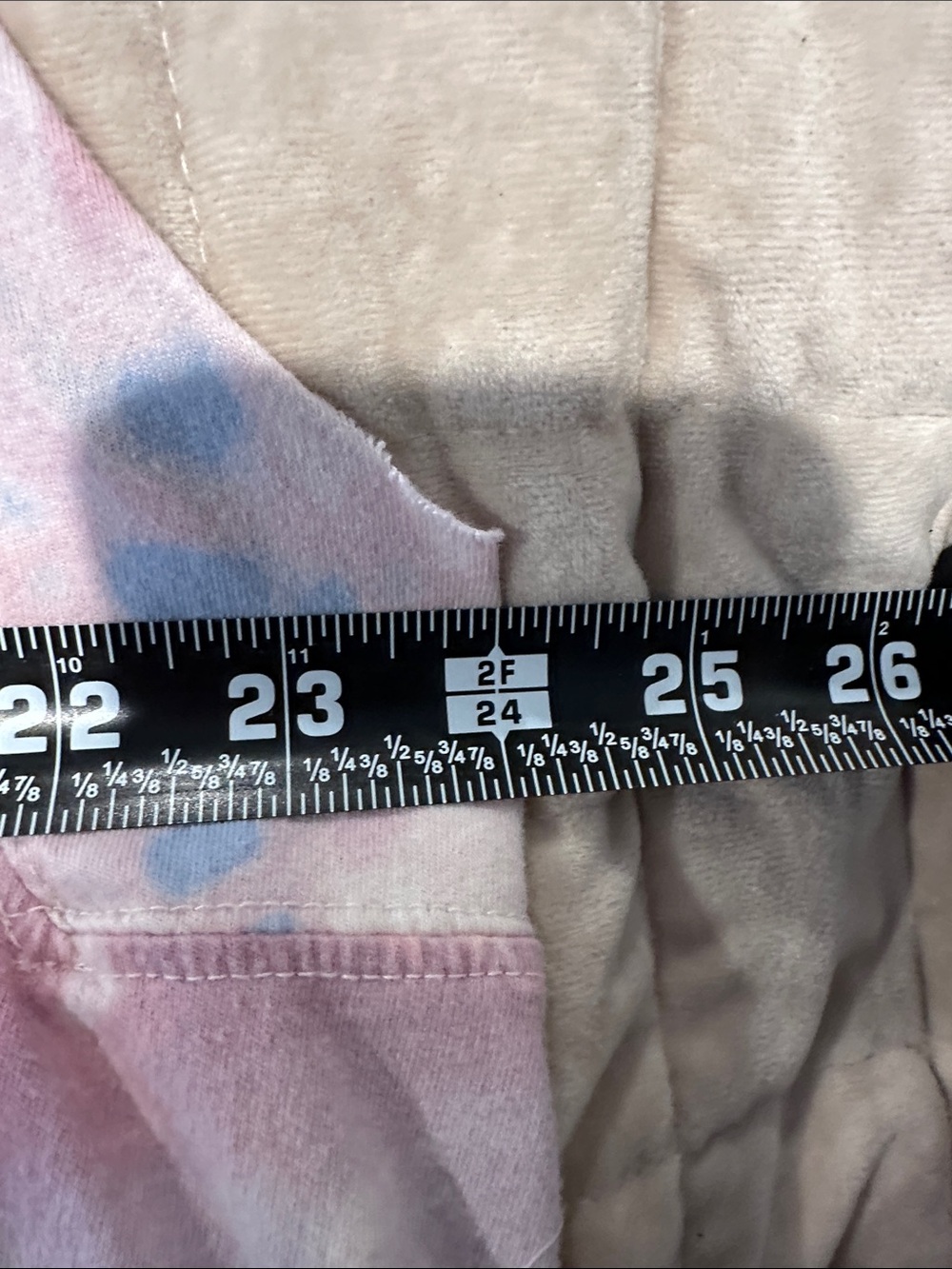 FP Movement by Free People Pink & Cream Tie-Dye Muscle Tee - Picture 7 of 8